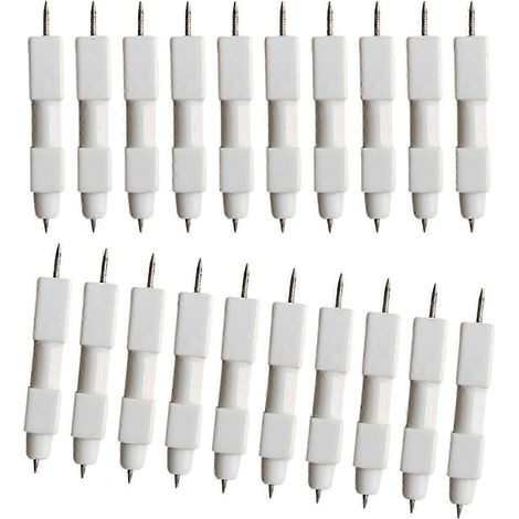 Compatible avec les aiguilles d'allumage magnétiques en céramique pour cuisinières à gaz (lot de 20), les pièces de rechange pour chauffage au gaz et les accessoires durables pour cuisinières à gaz. (1/5)
