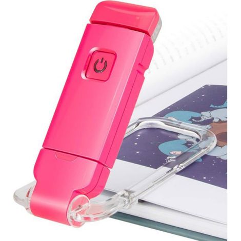 1 Lampe de lecture à pince, LED flexible, 2 modes lumière, rechargeable USB, pour livre et liseuse (1/5)