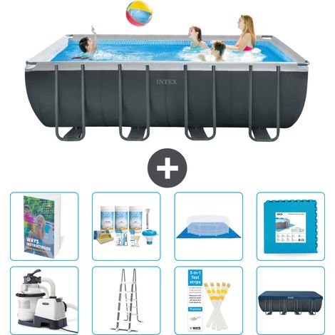 Intex Piscine Ultra XTR Rectangulaire - 549x274x132 cm - 9-pièces  S536 (1/4)
