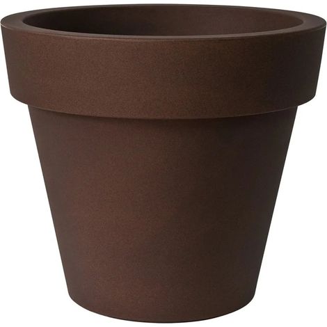 IKON - VASO IN RESINA-RUGGINE / 50 cm