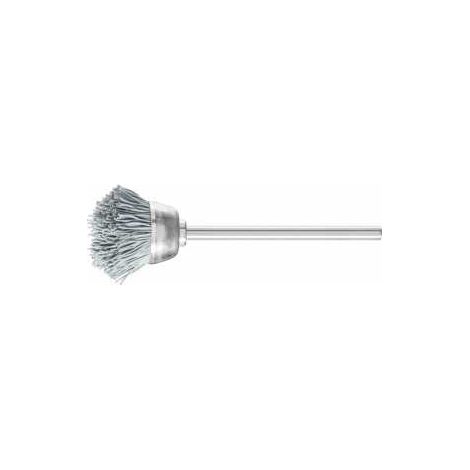 PFERD TOOLS Miniatur- Topfbürste TBU Ø18 mm Schaft-Ø2,34 mm SiC-Filament-Ø0,25 Korn 800 10 Stk (1/3)