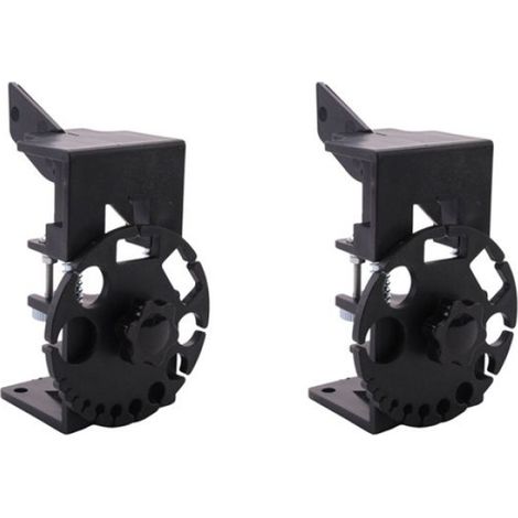 2X Dénudeur de fil, Manuel, Acier et plastique, Poignée ergonomique, Noir, Pour câble électrique (1/5)