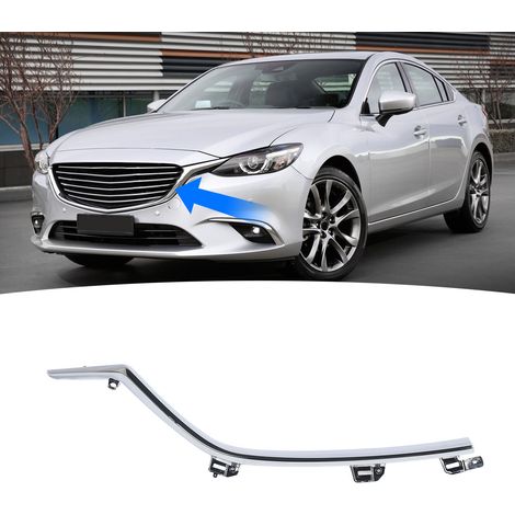 Chromleiste für den unteren rechten Kühlergrill des Mazda 6 (2014–2017, Übergröße): GHP9507J1C (1/5)