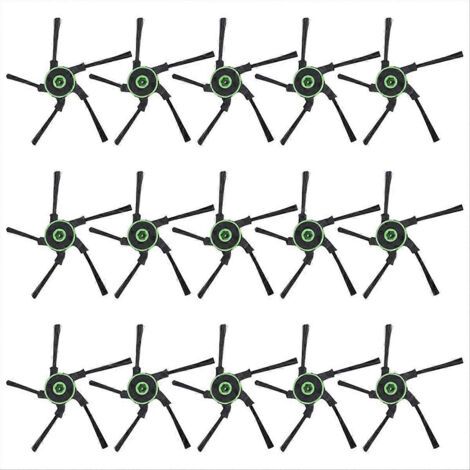 BARKBUSTERS Lot de 15 brosses latérales de rechange pour iRobot Roomba S9 (9150), S9+, S9 Plus (9550) et robots robots de la série S. (1/5)