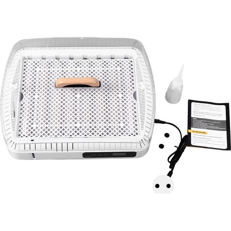 Couveuse automatique 35 œufs avec retournement, ajout d'eau, contrôle de température numérique intelligent pour poulets, oies, canards, prise UE 220V (1/5)