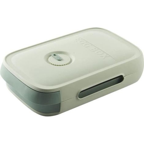 Boîte à œufs - - Modèle avec tiroir - Plastique de qualité alimentaire - Capacité 18-20 œufs - Empilable (1/3)