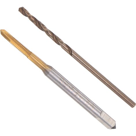 M2x0,4 Taraud Spirale Filetage et 1,6mm Foret Perceuse 2Ensemble (1/5)