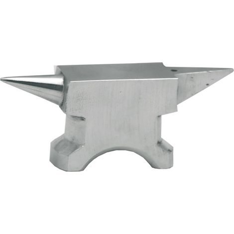 Multirex – Enclume miniature acier poli 115mm – Haute résistance pour modelisme – Formage de petites pièces – Marteau non fourni