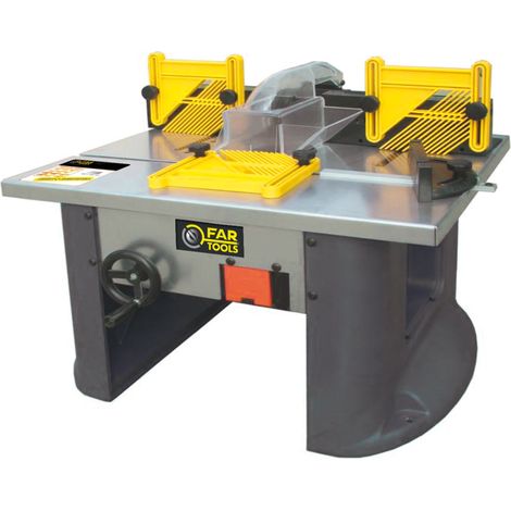 Fartools MR 40P Fresatrice su Banco, 1500 W, Dimensioni del Piano 600 x 460 mm, Nero (1/3)