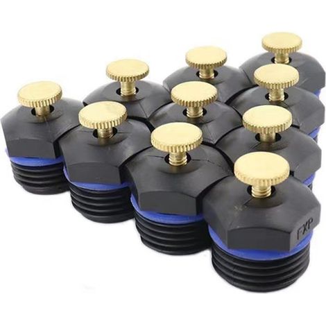 Buse Pulvérisatrice Réglable - Buse D'Arrosage En Laiton 1/2 Pouces - Pour Arrosage De Pelouse Et Agriculture - 10 Pièces (1/5)