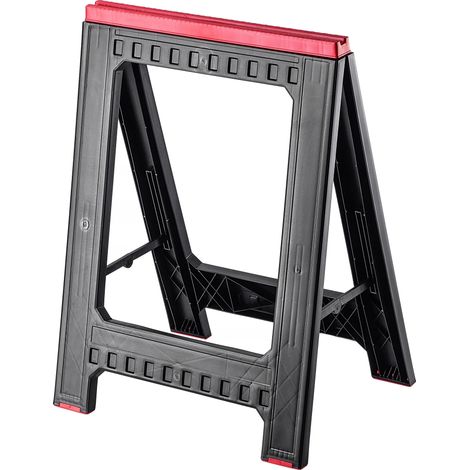 Stand d'atelier, Matériau plastique résistant, Dimensions 58 x 41,5 x 77 cm, Capacité de charge 175 kg, Poids 2 kg, Pieds antidérapants (1/5)