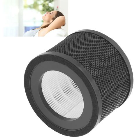 Filtro per purificatore d'aria con fibra di cotone e carbone attivo per TaoTronics TT AP001 e VAVA VA EE014 (1/4)