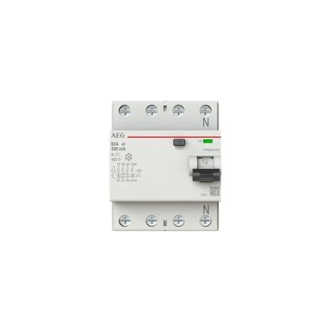 Fehlerstromschutzschalter AEG fn463/a300 63A 300mA