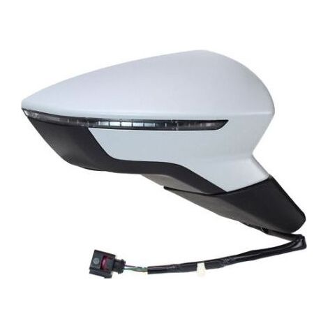 Rétroviseur électrique droit à peindre chauffant Seat Leon 3 2013-2020