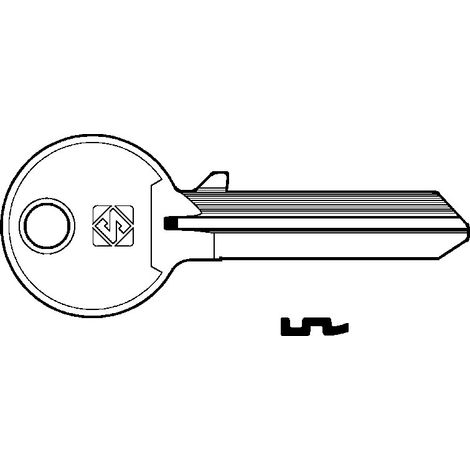 Chiavi per cilindri cisa 6 spine grandi cs501 - cs501 sx