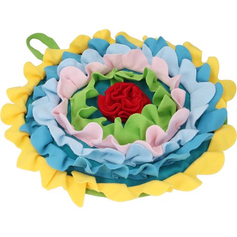 Tapis de fouille en polyester pour lapin, jouet d'enrichissement pour animaux de compagnie, lit de jeu et d'activité pour hamster (1/5)