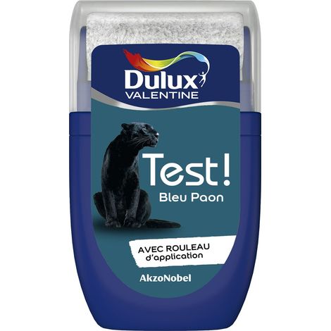 Testeur couleur Bleu Paon 30 mL - Peinture Dulux Valentine (1/5)