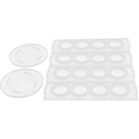 Moule en silicone pour étagère à café, à faire soi-même, écologique, rotatif à 360°, pour le bureau et la maison. (1/5)