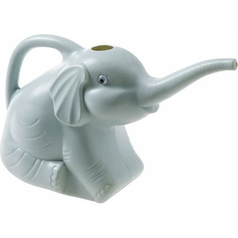 Arroseur à Fleur en Forme D'éléphant, Arrosoir pour Intérieur et Extérieur, Maison, Jardin, Arrosage Bonsaï 2L - Bleu (1/4)