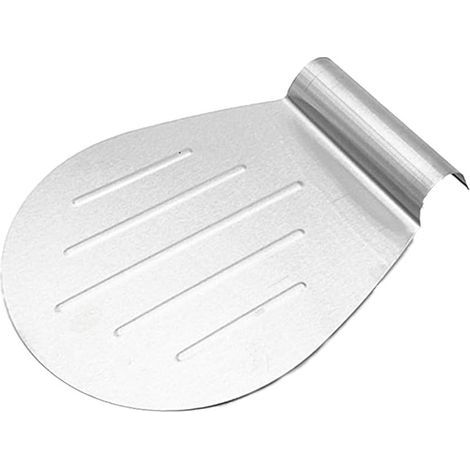 Plateau élévateur de gâteau, pelle de transfert de tarte à pizza, grattoir rond de 25,4 cm, outil de déplacement du bas pour la maison et la décoration de gâteau (1/5)