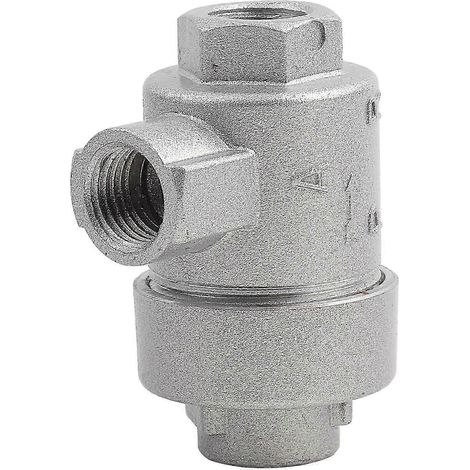Accessoire de remplacement pour vanne d'échappement rapide unidirectionnelle en aluminium fileté 1/4" BSPT (1/5)