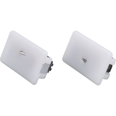 Lot de 2 éclairages LED intérieurs 12V 3 couleurs pour Tesla Model 3/Y/S/X, ampoules de remplacement compatibles, ambiance multicolore pour habitacle (1/5)