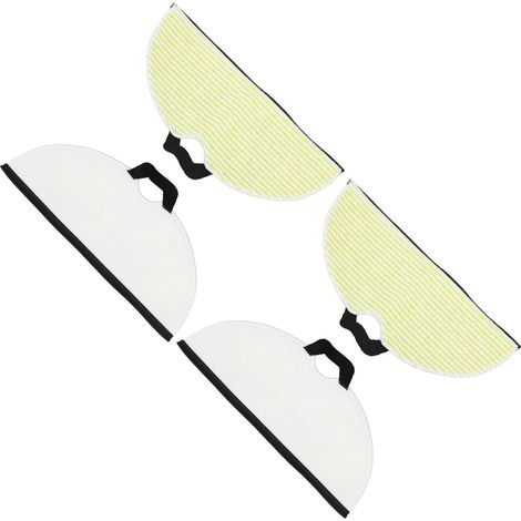 Paños de microfibra lavables y reutilizables para aspiradoras robot Shark RV2001WD y RV2002WD (paquete de 4). (1/5)
