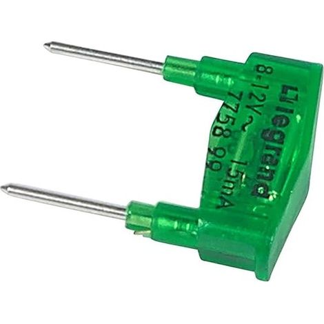 Legrand 069499 Lampadina di ricambio Plexo, 12 V, 15 mA, verde
