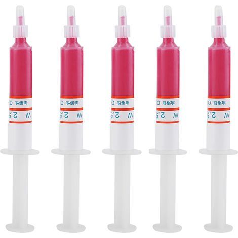 Pâte de polissage diamantée 5 pièces W2.5 (4000) pour bijoux, métaux et pierres précieuses – huile soluble (1/5)