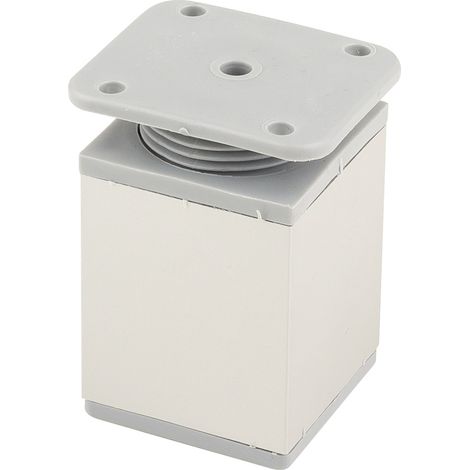Pata de mueble ajustable FA009 de 60 mm, cromo mate SANS MARQUE