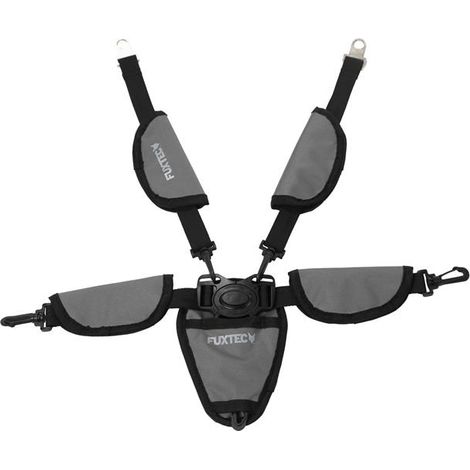 Ceinture de sécurité 5 points grise chariot - FUXTEC - Premium Cruiser