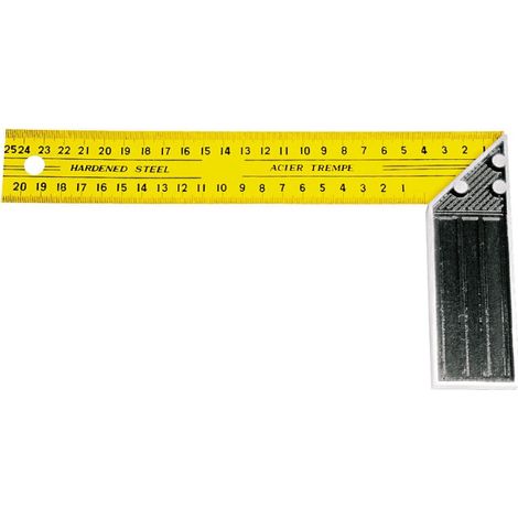 Équerre tryton Mega xj3723 double graduation légère