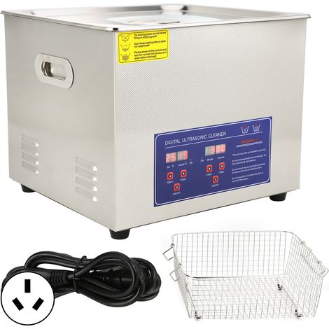 Nettoyeur Ultrasonique 15L Cuve de Nettoyage Numérique avec Chauffe et Minuteur PS-60AAU 220V, Bains Ultrasons Professionnel (1/5)