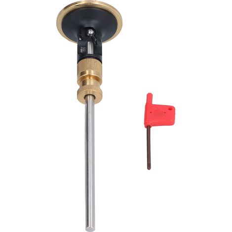 Jauge de marquage de roue en acier inoxydable, outil de précision pour le travail du bois avec mini-clé (1/5)