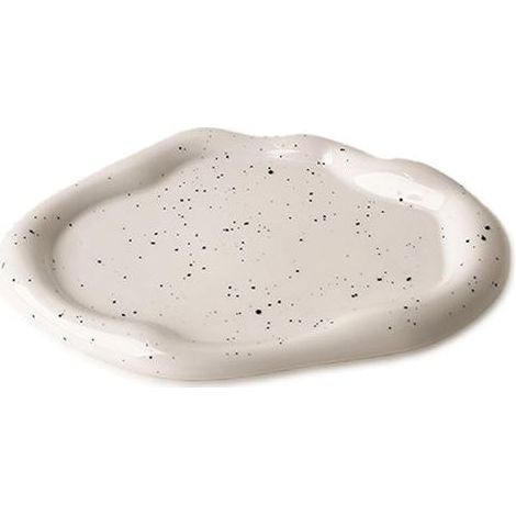 Plateau à Bijoux en Céramique Plateau Bijoux Blanc Réutilisable pour Bijoux Fins Fête des Mères, Noël, Thanksgiving, Cadeau D'anniversaire pour Femmes (Oblong) (1/5)