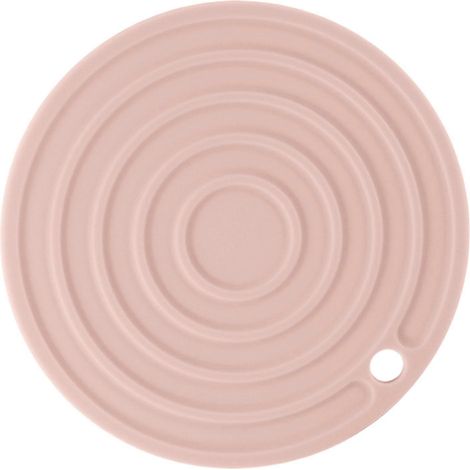 Sous-plat résistant à la chaleur, antidérapant et isolant, rose nordique. (1/5)
