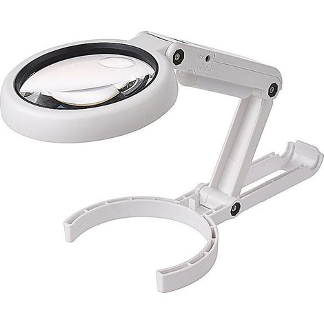 Loupe à Main, 5X 11X Loupe de Table avec Support Pliable, pour Bureau, Bijoux, Journaux, Lecture, Montre Réparation Artisanat (1/5)