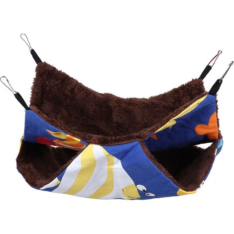 Hamac suspendu doux et chaud pour hamster, couverture pour petits animaux (Sea World L) (1/5)