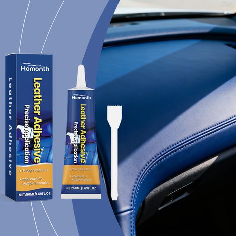 Colle pour cuir automobile - Application précise et facile - 50 ml + spatule 1 -- AKRACING (1/5)