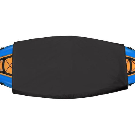 Housse de Cockpit de Kayak extérieure résistante aux éclaboussures, housse de Kayak scellée à lacets(4428inch) (1/3)