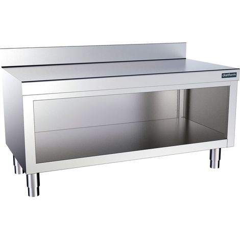 Meuble Adossé Hauteur 600mm avec Dossert et Ouvert d'un côté - Distform