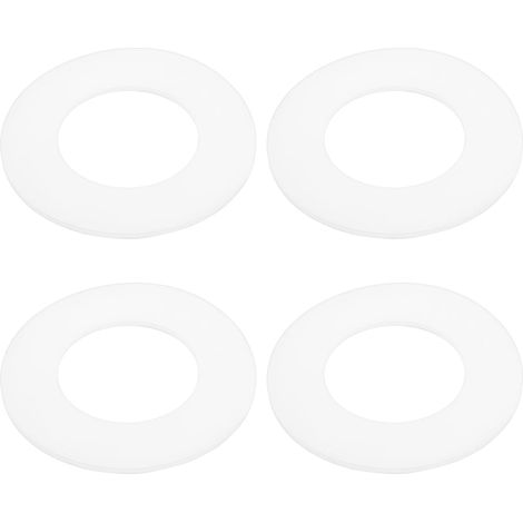 4x Rondelles d'étanchéité pour Base de Valve Chasse d'eau 816.179.00.1 Compatible avec Geberit Vannes de Vidange à Siphon 58 X 32 Mm (1/5)