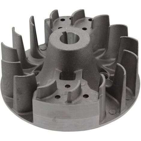 Volant magnétique pour débroussailleuse 110mm – Entraxe 52mm – Épaisseur 34mm – Outil multifonction 4 en 1