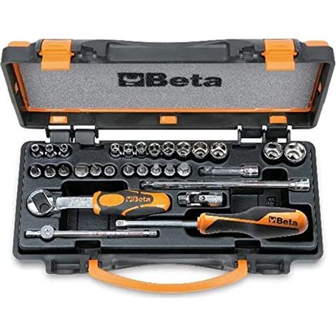 Set chiavi a bussola e accessori 1/4 beta 900/c24 - 30 (1/4)