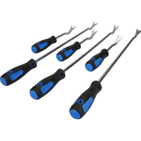 Brilliant Tools BT511045 Lösewerkzeug-Satz für Verkleidungsclips, 6-tlg