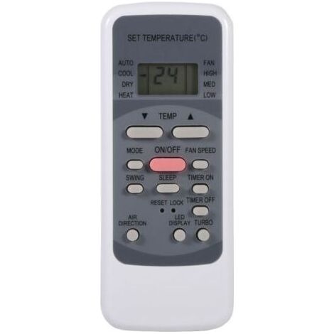 Télécommande universelle de remplacement pour climatiseur Midea R51M/E, nouvelle mode (1/5)