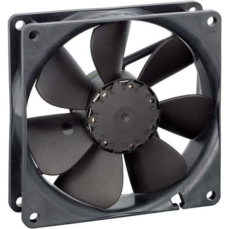 Ventilateur axial EBM Papst 3414NGL 9292506305 24 V/DC 61 m³/h (L x l x H) 92 x 92 x 25 mm 1 pc(s) (1/2)