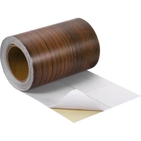 Ruban adhésif imitation bois Sourcing Map, 10 cm x m, pour la réparation de plinthes, portes, (1/5)