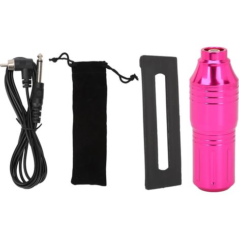 Stylo Tatouage Rotatif Puissant avec Interface RCA pour Lignes, Ombrés et Détails - Machine Professionnelle Tatouage (1/5)