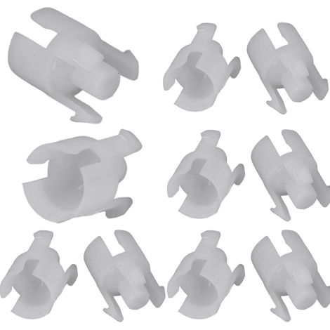 10 Pcs Clip Maître Cylindre d'Embrayage de Voiture, Clip de Boucle de Maître-cylindre D'embrayage de Voiture pour Citroen Elysee C2 C3 C4 C5 C6 pour Peugeot 307, 308, 408, 2008, 3008, 207,9676534480 (1/5)